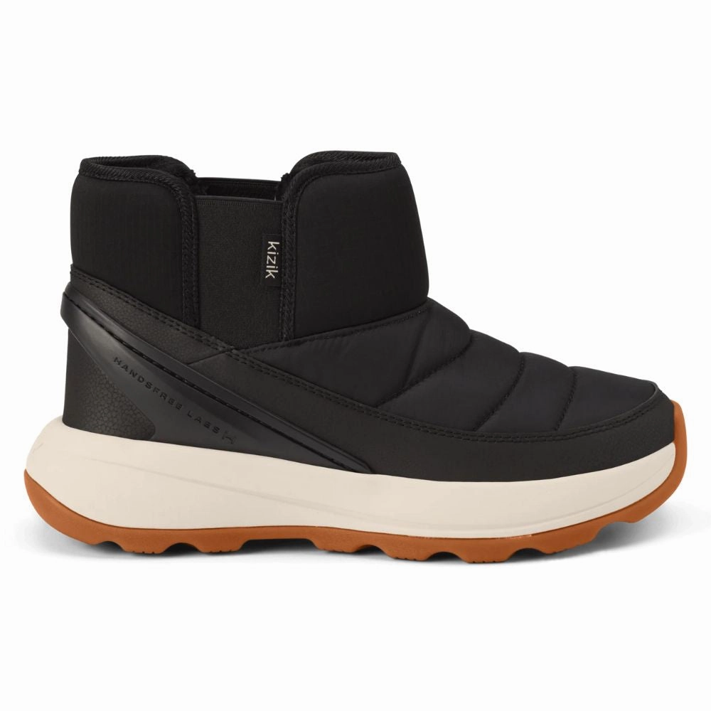 Kizik Juno 2 Low Black/Whitecap Gray Winter Boot (Women's) Good Winter Boots