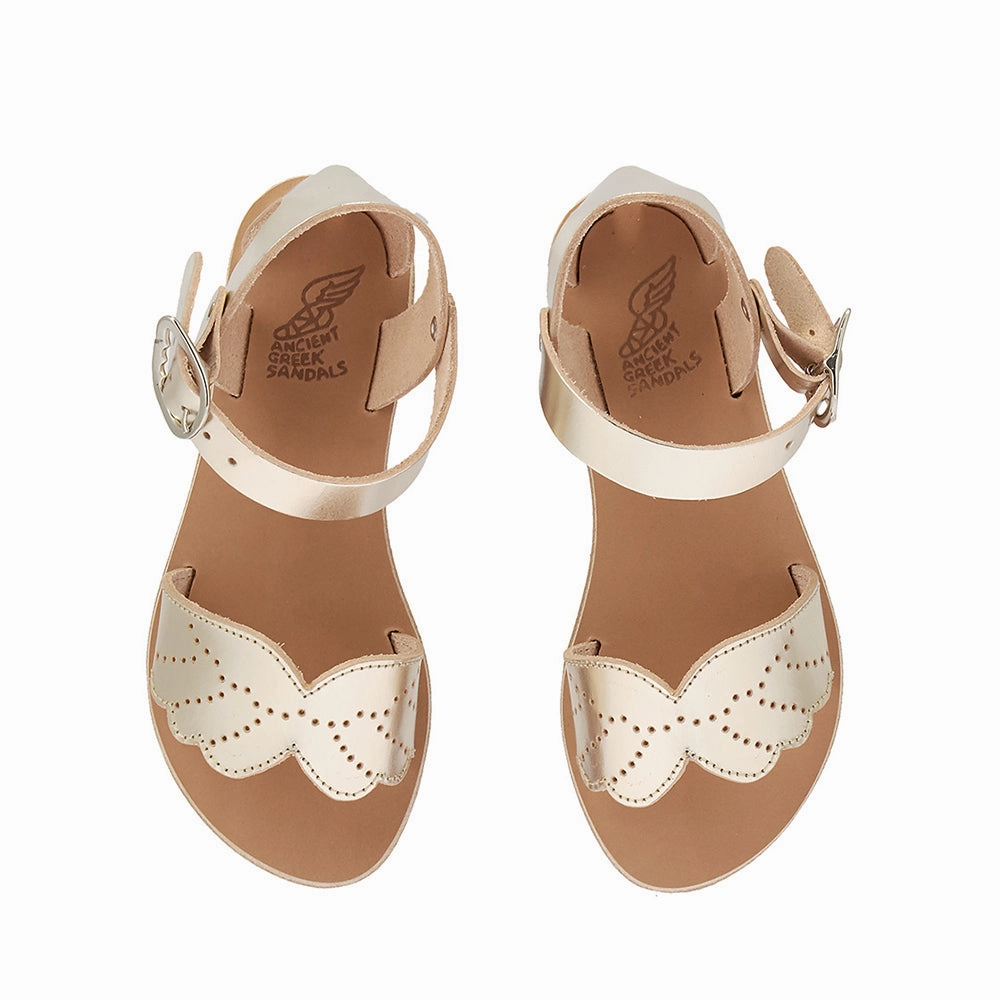 Little Andromeda Soft Platinum Earthing Sandals