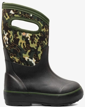 Classic II Pop Camo Army Green Multi (Size 8c-7Y) Heydude Boots