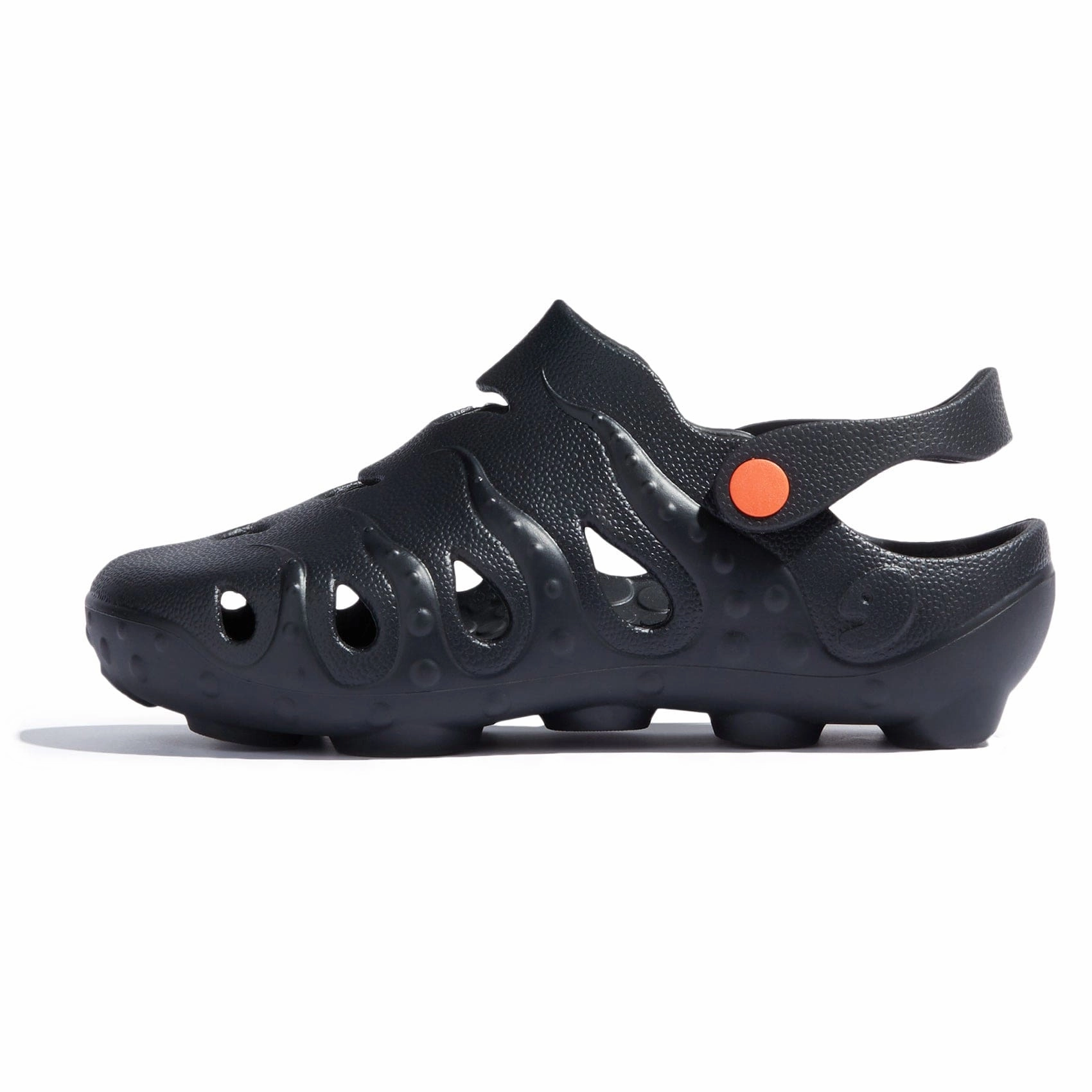 Ink Black Octopus I Women Strappy Summer Sandals