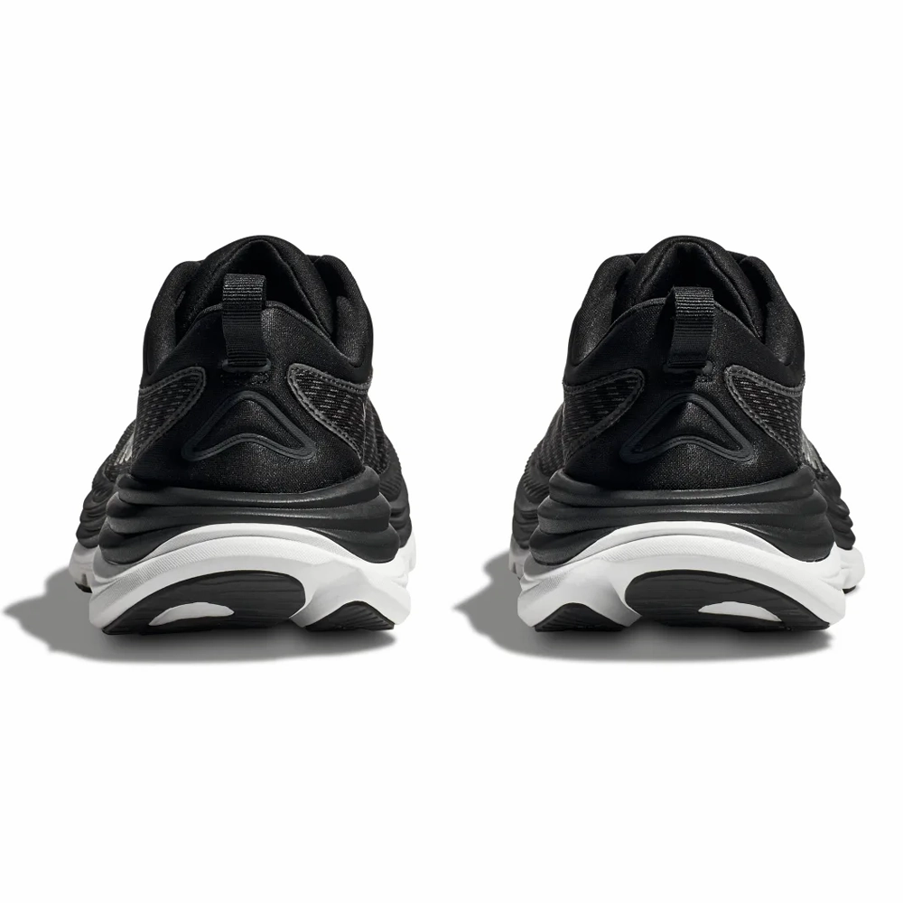 Hoka Gaviota 5 Black/White Running Shoe (Women's) Old People