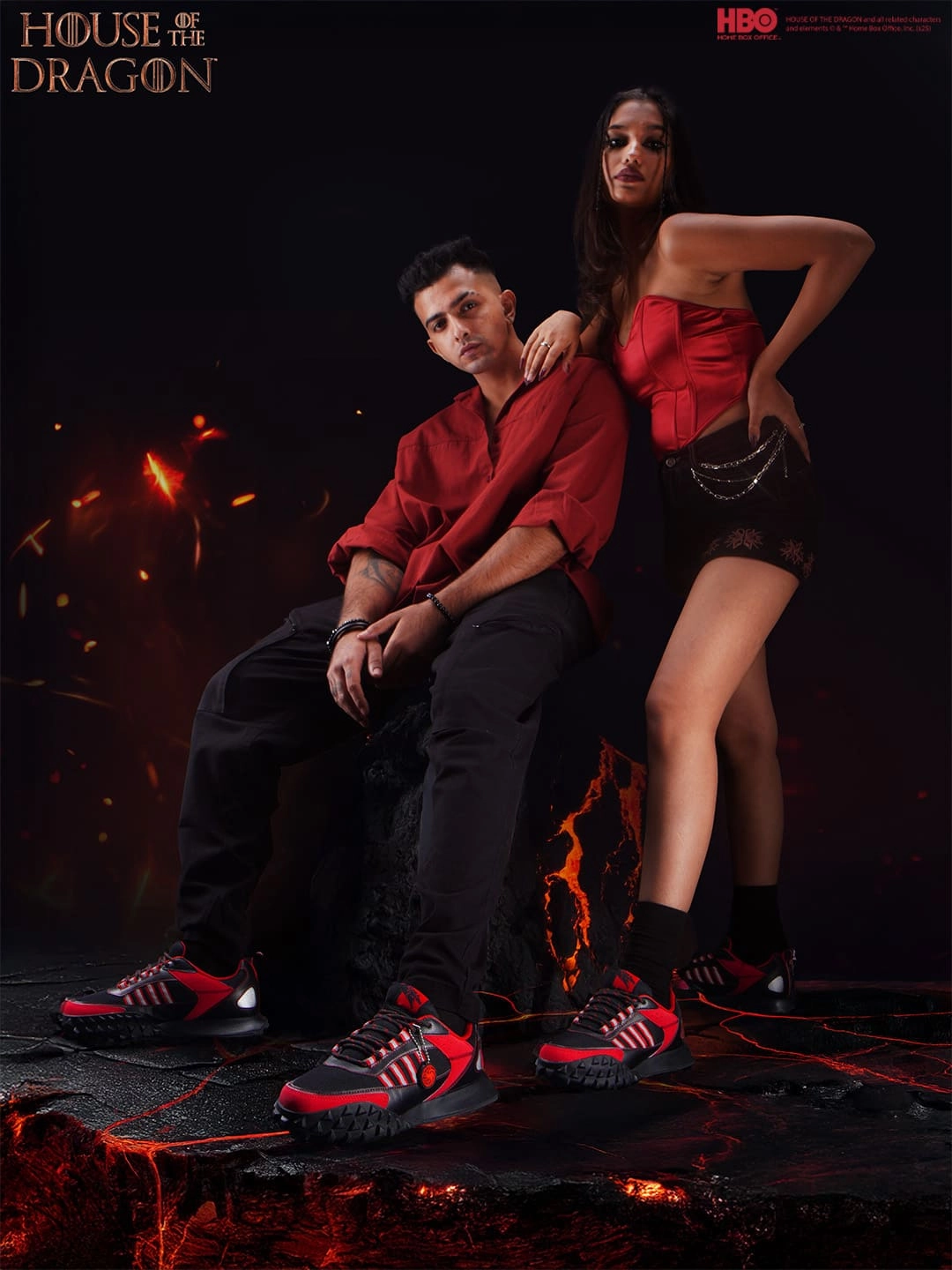 Bacca Bucci x House of the Dragon Sneakers Casual Popular Shoes