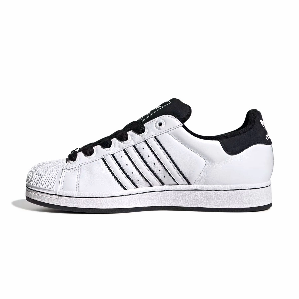 Adidas Designer Shoes Superstar II 'White White Black'