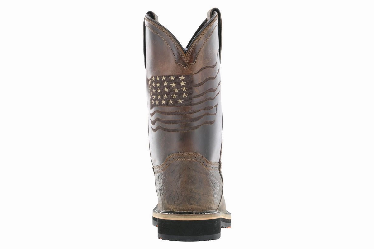 Adorable Cowgirl Boots Hoss Rushmore Western Rancher Soft Toe Boot Brown