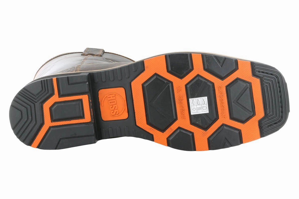 Female Motorbike Boots Hoss Rushmore Western Rancher Soft Toe Boot Brown