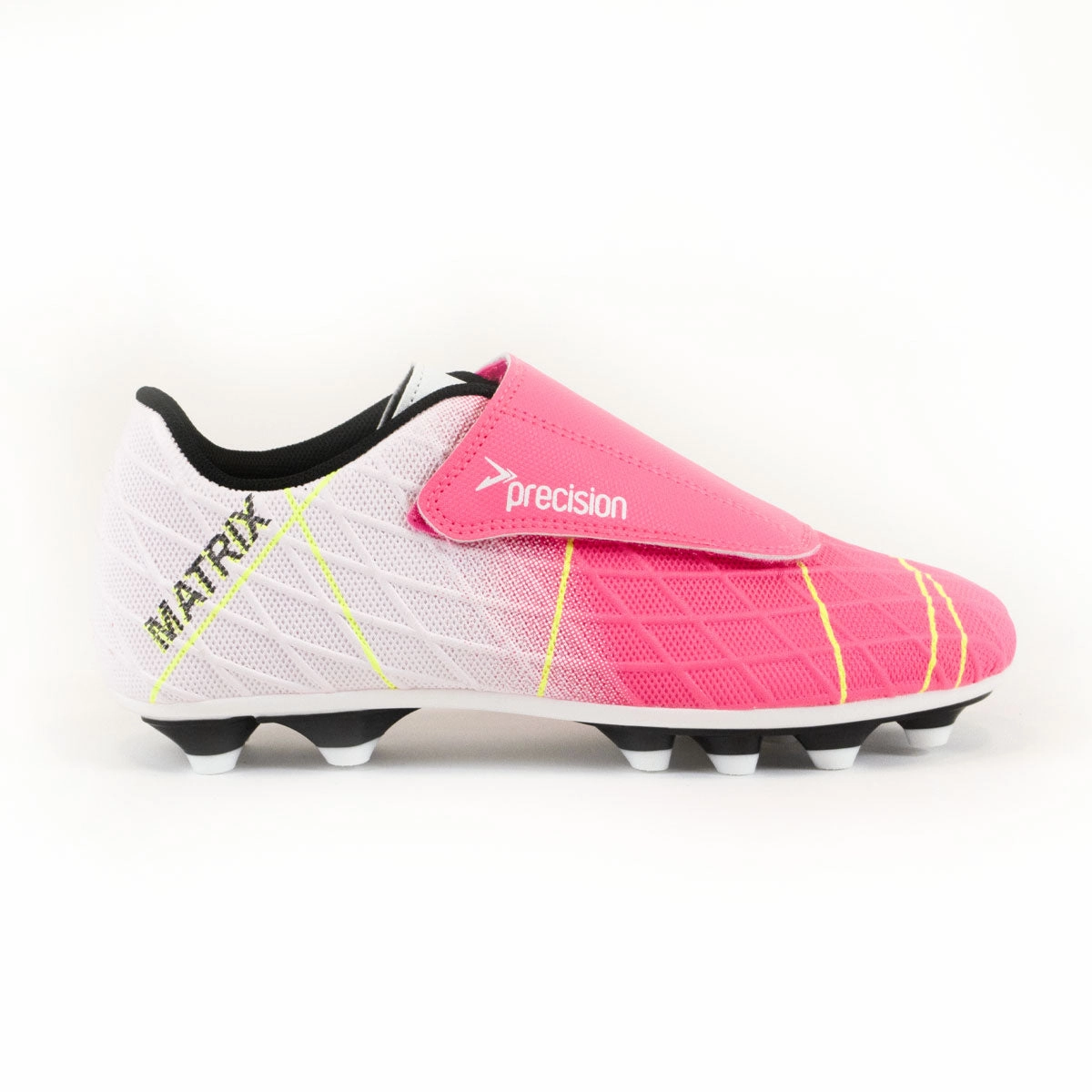 Fishing Wading Boots Precision Matrix FG Football Boots - Youth - Pink/White