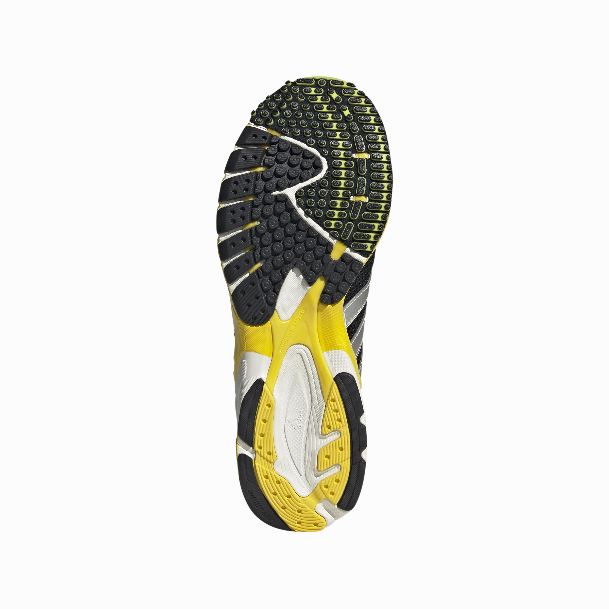 Wmns Adizero Adios OG 'Core Black Silver Yellow' Shell Adidas Shoes