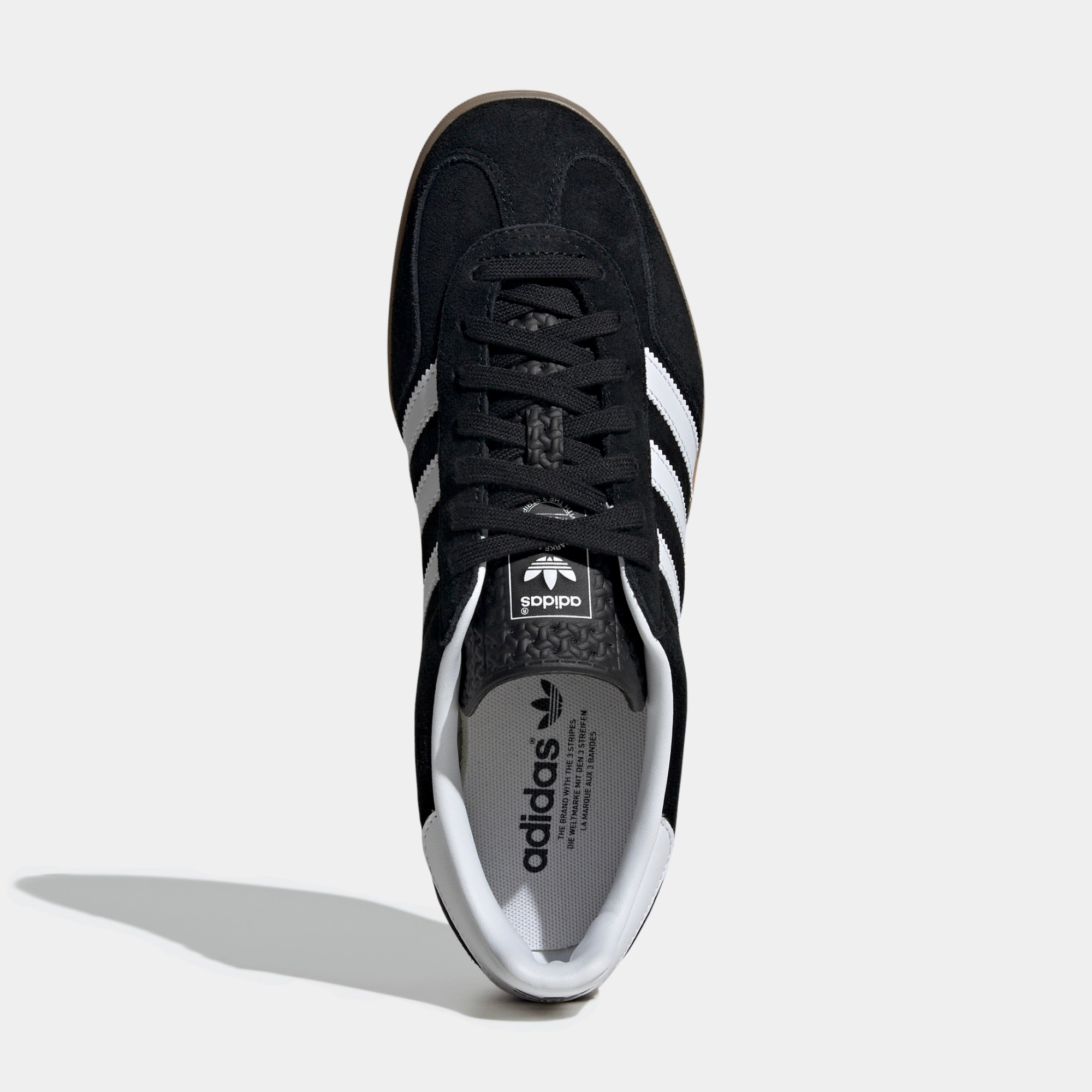 Floral Adidas Shoes Adidas Gazelle Indoor Black Gum
