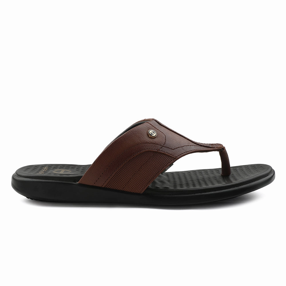 Healers Tan Casual Slipper For Men RELIEF-1 By Liberty The Original Muk Luks Slippers