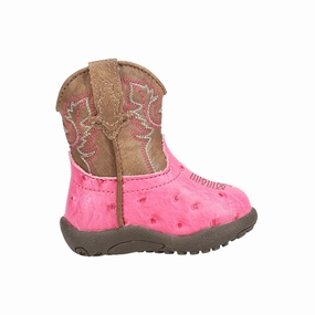 Preschool Boots Cowbaby Annabelle Round Toe Cowboy Boots (Infant)