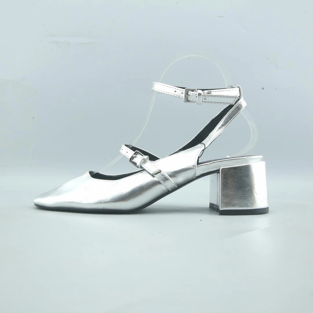 PULL & BEAR . Snakeskin High Heel Shoes