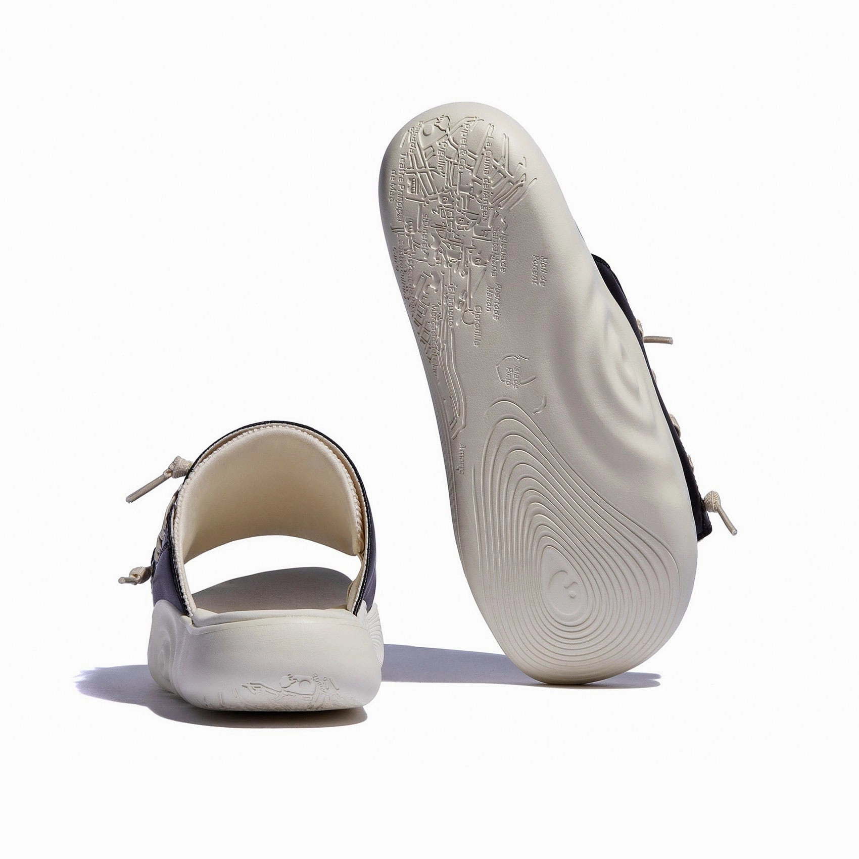 Classy Sandals Pure Black Mahon II Men