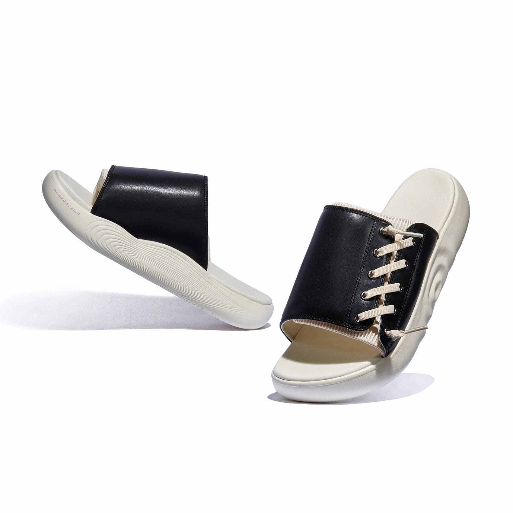 Pure Black Mahon II Men Sandals Compare