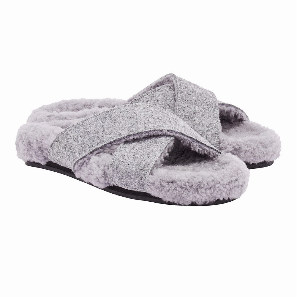 Anilio Grey Vegan Sandals