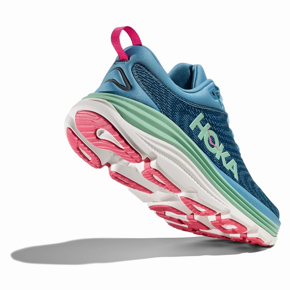 Comparison Hoka Gaviota 5 Alpine Blue/Jadeite Running Shoe (Women's)