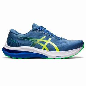 Asics Shoe Types Men's Asics GT-2000 11, Azure/Lemon Spark, 10 D Medium
