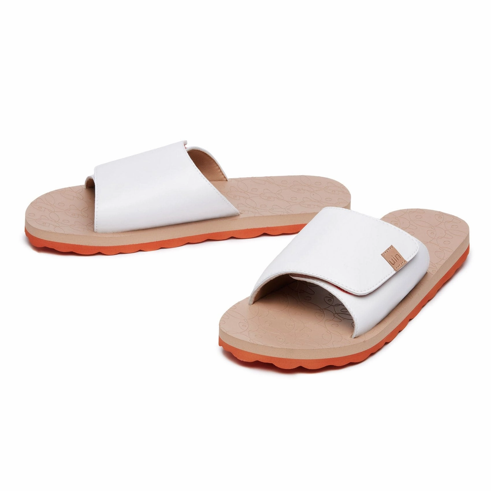 Pure White Blanes III Men Toe Post Sandals