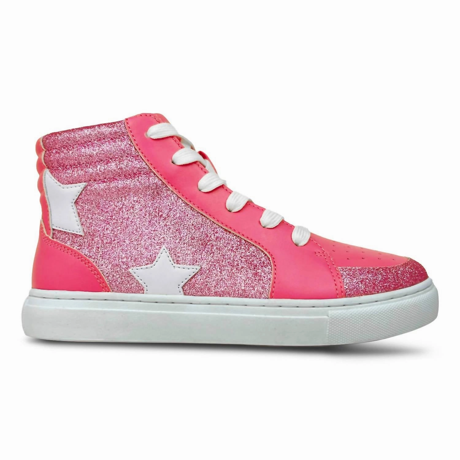 Kids Miss Hannah Sneaker In Hot Pink Finger Sneakers