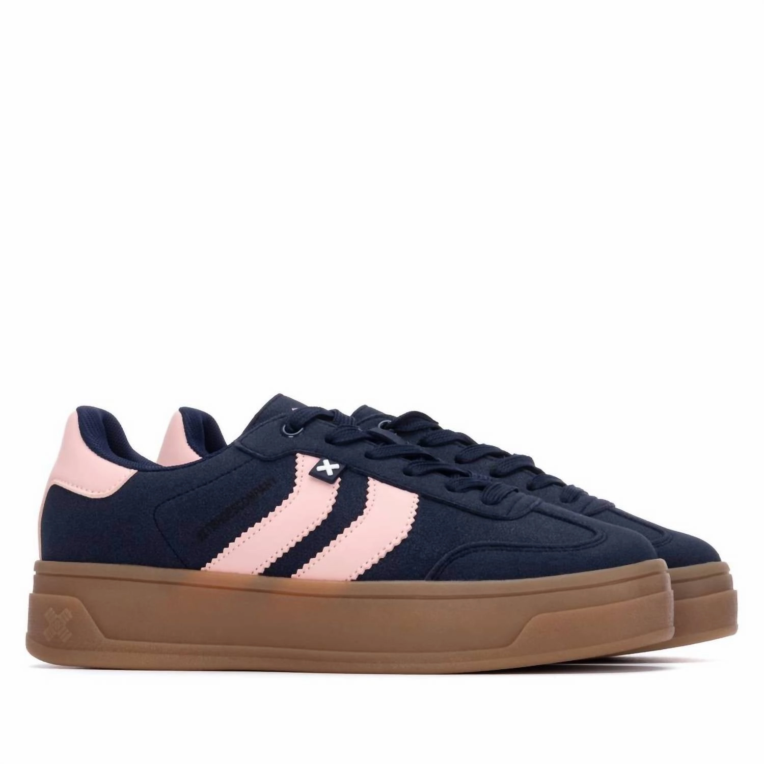 Women's 144586 Sneakers In Navy Sneakers Gray