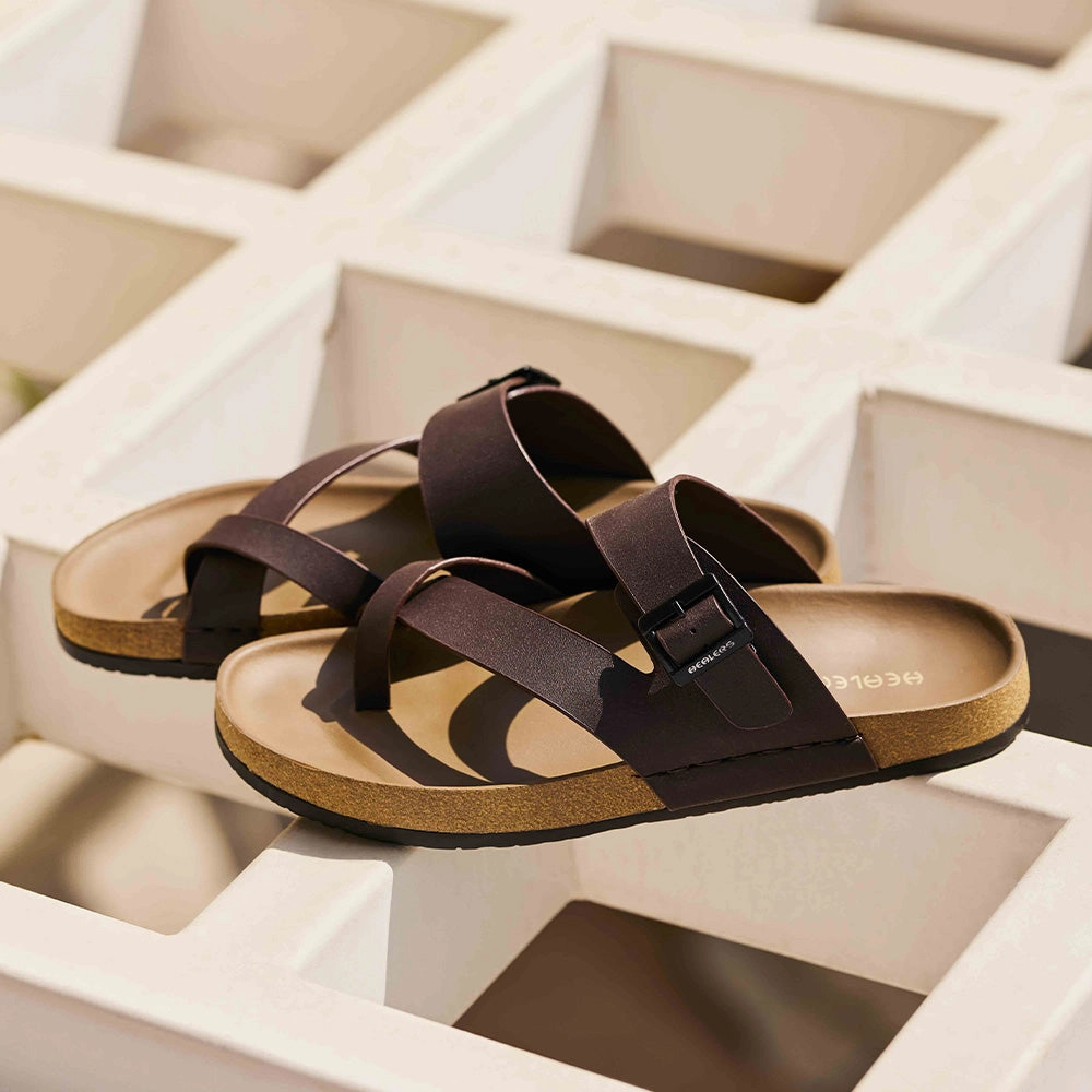 Healers Brown Casual Slipper For Mens AOL-6 By Liberty Slippers For Tweens