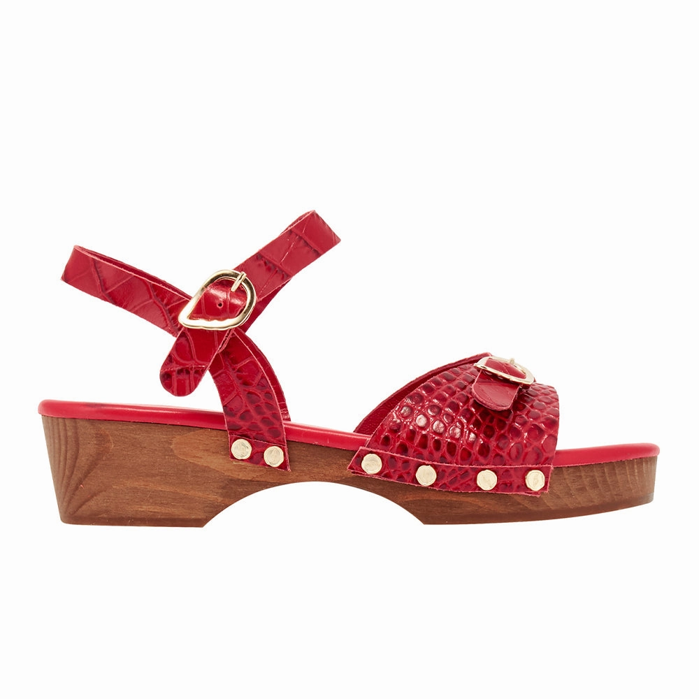 In Macy's Irini Clog Red