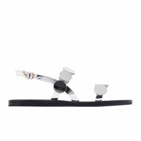 Titania Silver Sandals Bass