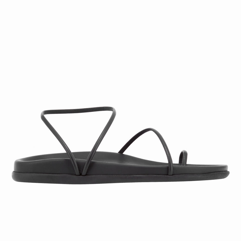 Kansiz Footbed Black Cassandra Sandals