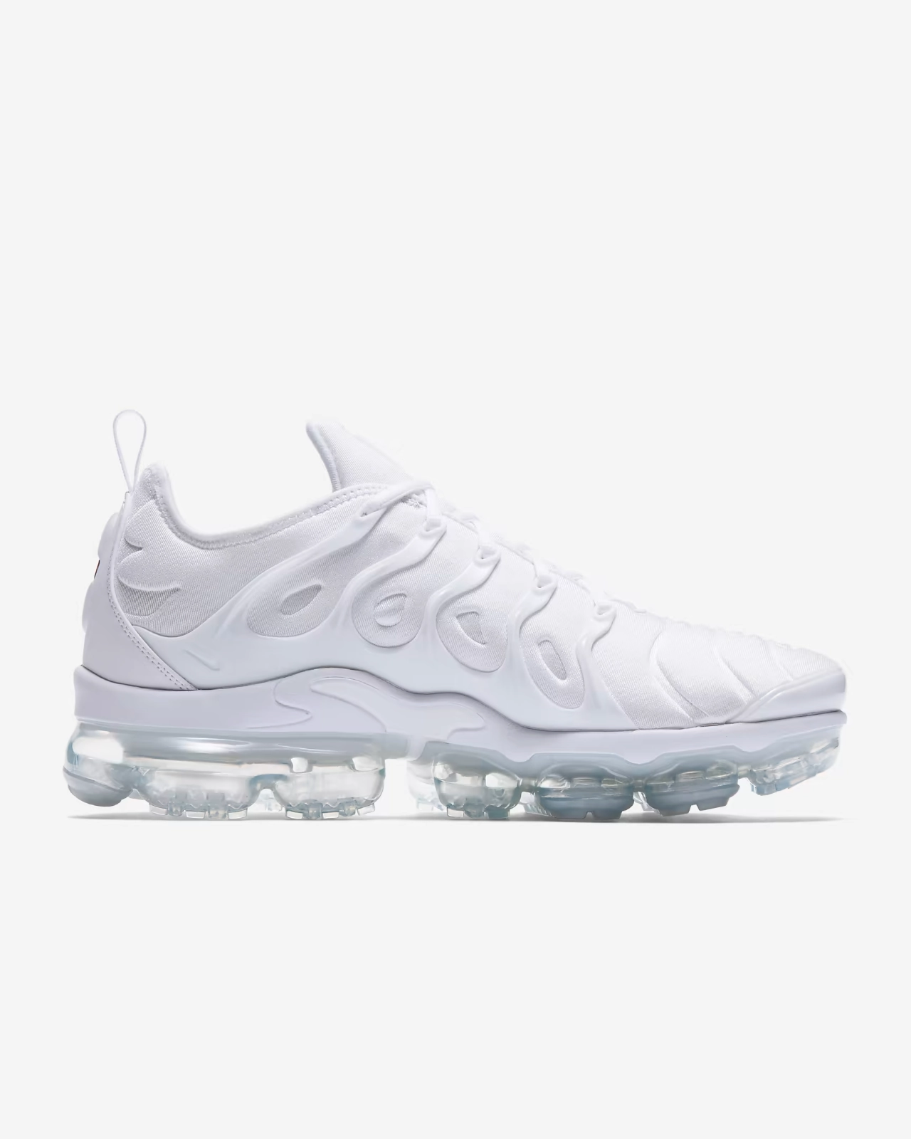 Nike Air VaporMax Plus 924453-100 Sneakers Men White Pure Platinum Running Shoes Nike Shoes With Lime Green