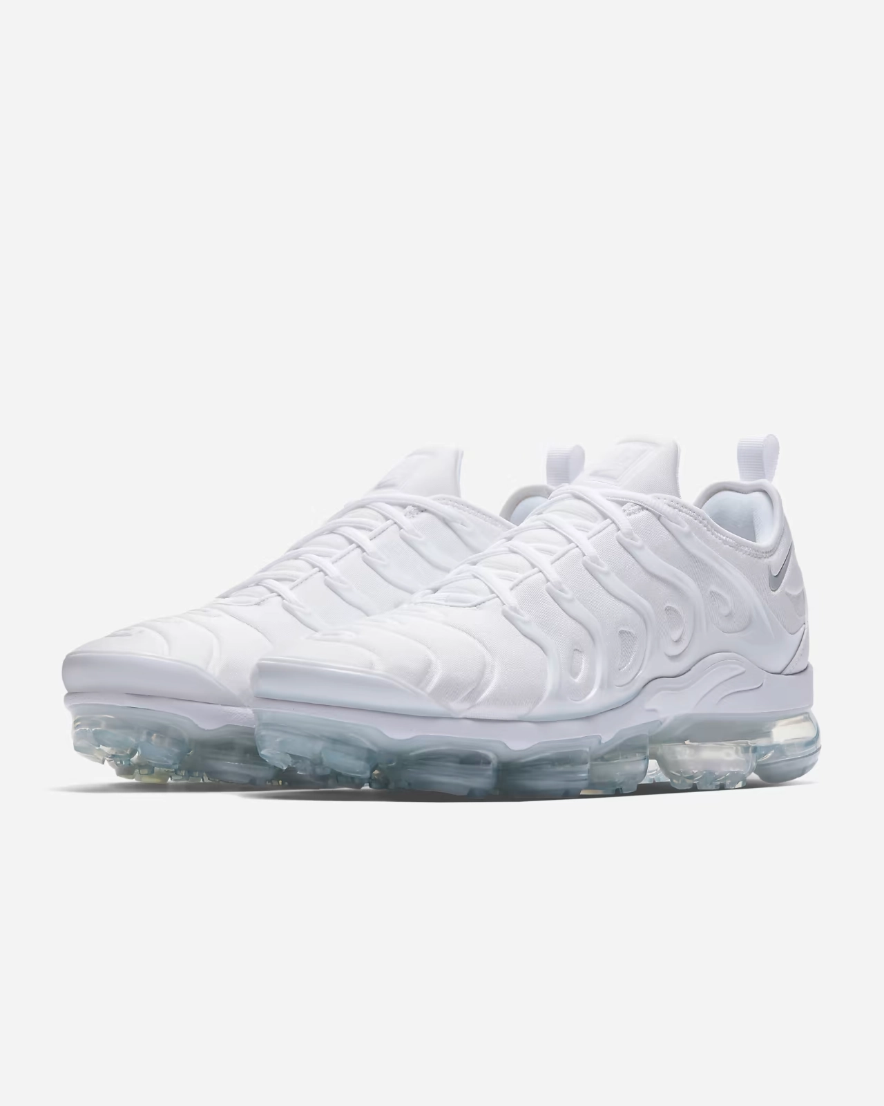 Widest Nike Shoes Nike Air VaporMax Plus 924453-100 Sneakers Men White Pure Platinum Running Shoes