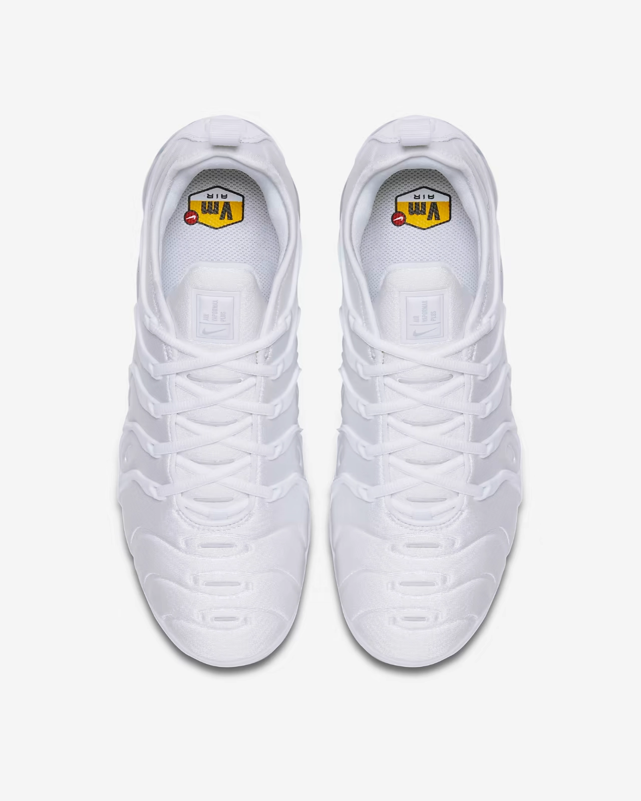 Kyrie Irving Nike Basketball Shoes Nike Air VaporMax Plus 924453-100 Sneakers Men White Pure Platinum Running Shoes