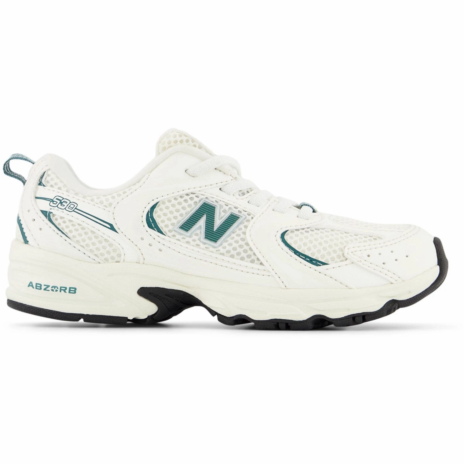 New Balance Sea Salt 530 Kids Bungee Lace Sneakers Sneakers Army