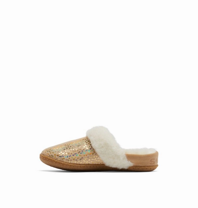 Cars Slippers Sorel Youth Nakiska Slide II - Ceramic/Gum