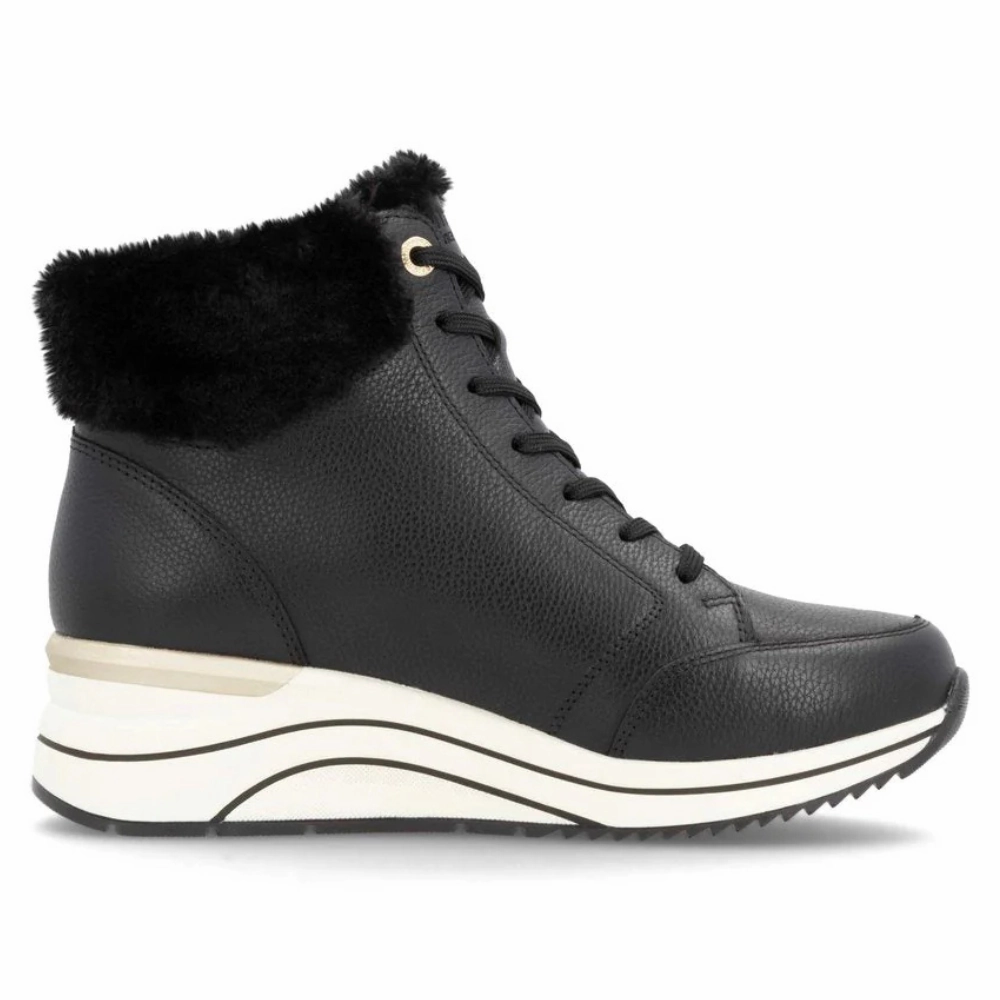 Knight Boots Remonte D0T77 Eleni Black Boot (Women's)