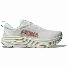 Hoka Gaviota 5 Frost/Rose Gold Running Shoe (Women's) Shoes Gilroy