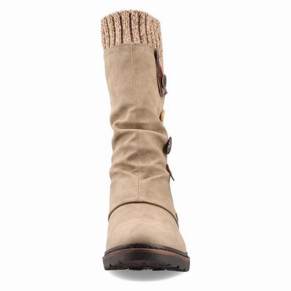 Rieker Dominika 81 Fango/Ocker/Brown/Hellbraun Boot (Women's) Boots Boot