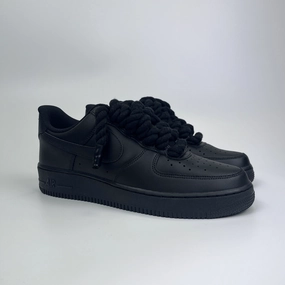 Rope Air Force 1 - Blackout Colorful Nike Shoes