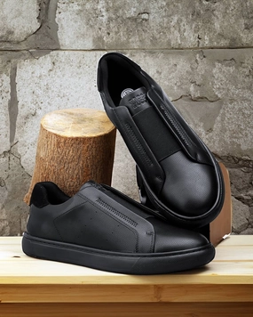 Bacca Bucci BOARDROOM Vegan Leather Sneakers Casual Shoes Velcro Fastening