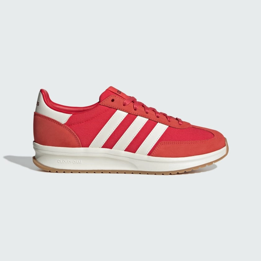 RUN 70S 2.0 SHOES - Pure Ruby / Off White / Semi Lucid Red Adidas 22yds Boost Cricket Shoes