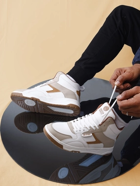 Bacca Bucci Cappuccino Skystompers Basketball Shoes That Can Be Worn