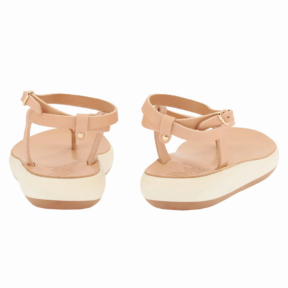 Pearl Sandals Heels Salomi Comfort Natural