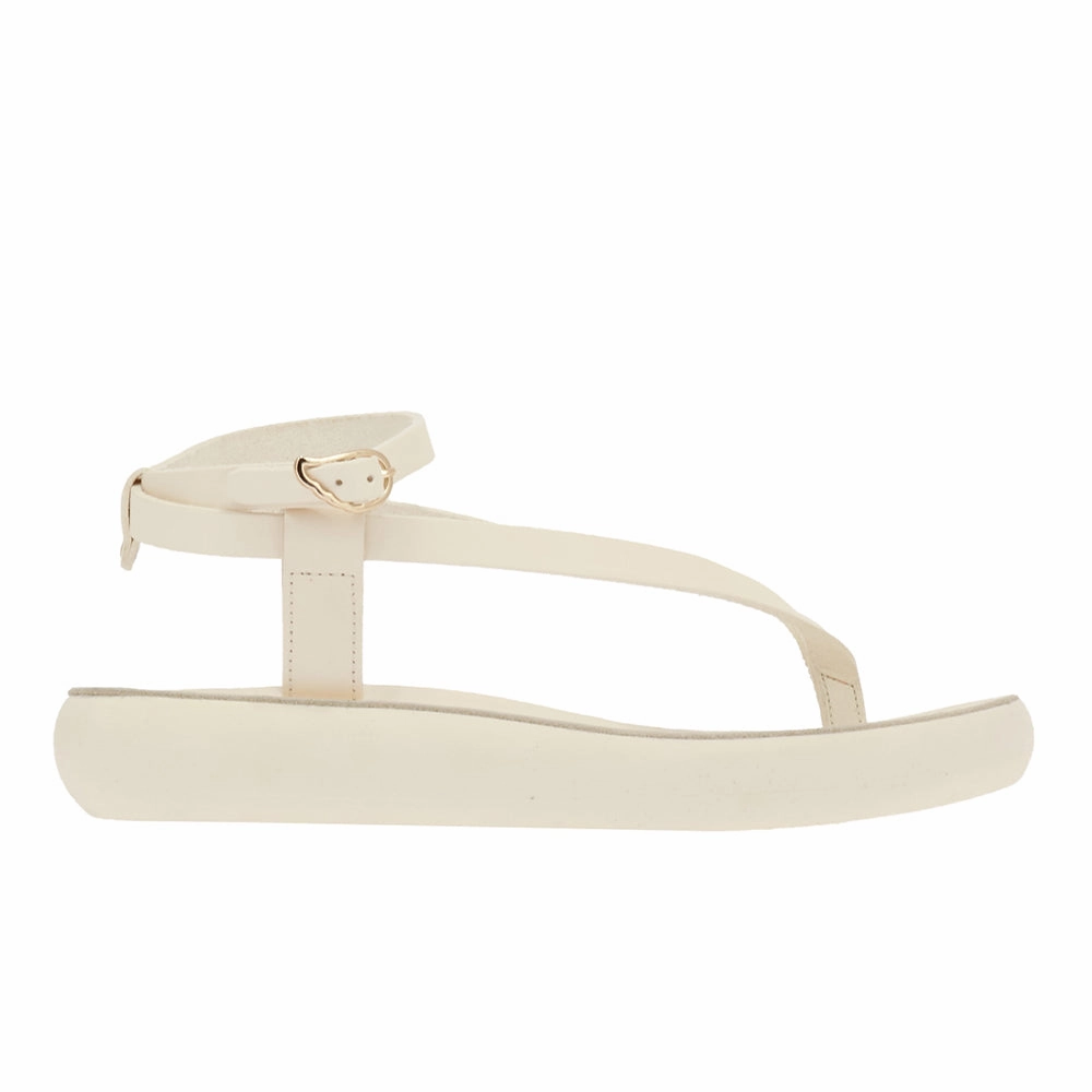 Sandals Walking Europe Salomi Comfort Off White