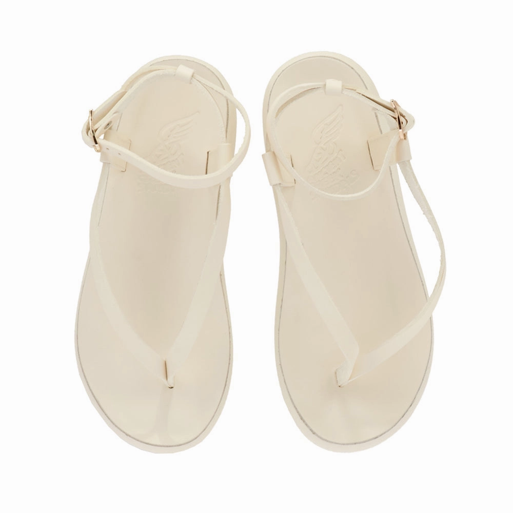 Tory Miller Sandals Salomi Comfort Off White