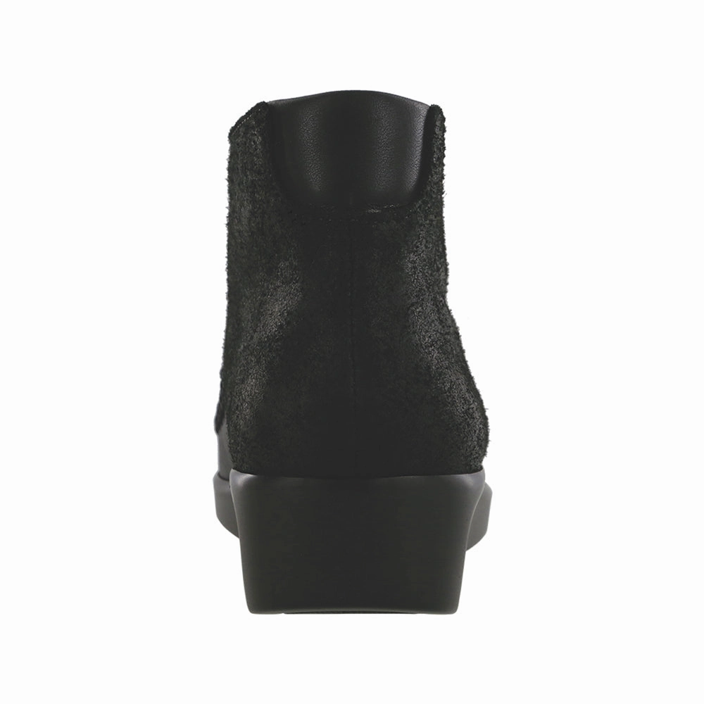 Hh Boots Mens SAS Kich Moccasin Bootie Licorice (Women's)