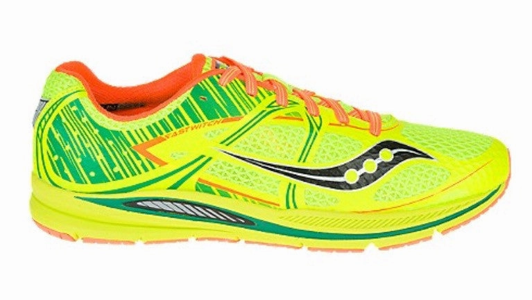 Saucony Men's Fastwitch Yellow Running Shoes Asics
