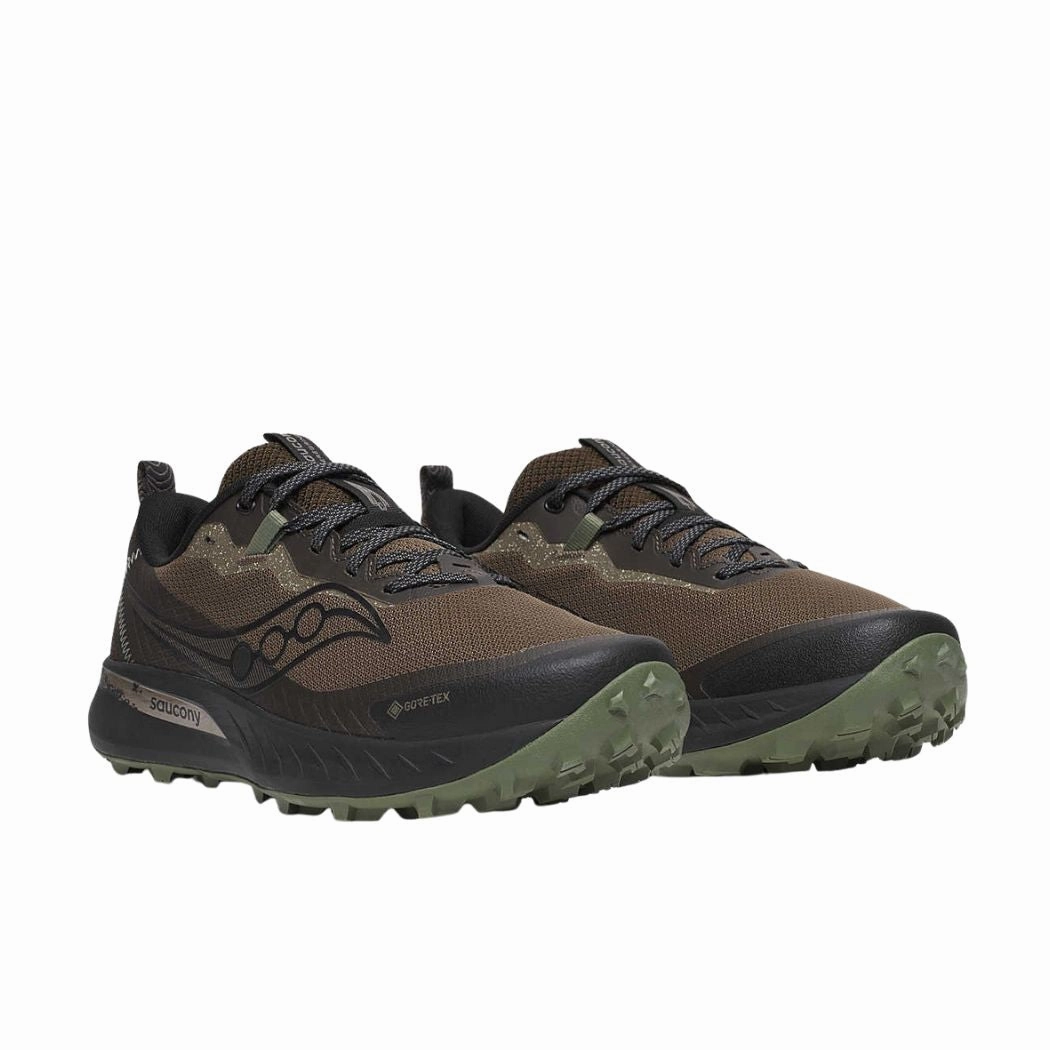 Top Rated Running Shoes For High Arches saucony Peregrine 15 GTX Men's Trail Running Shoes