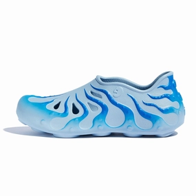 Gradient Blue Octopus II Men Jeffrey Campbell Platform Sandals