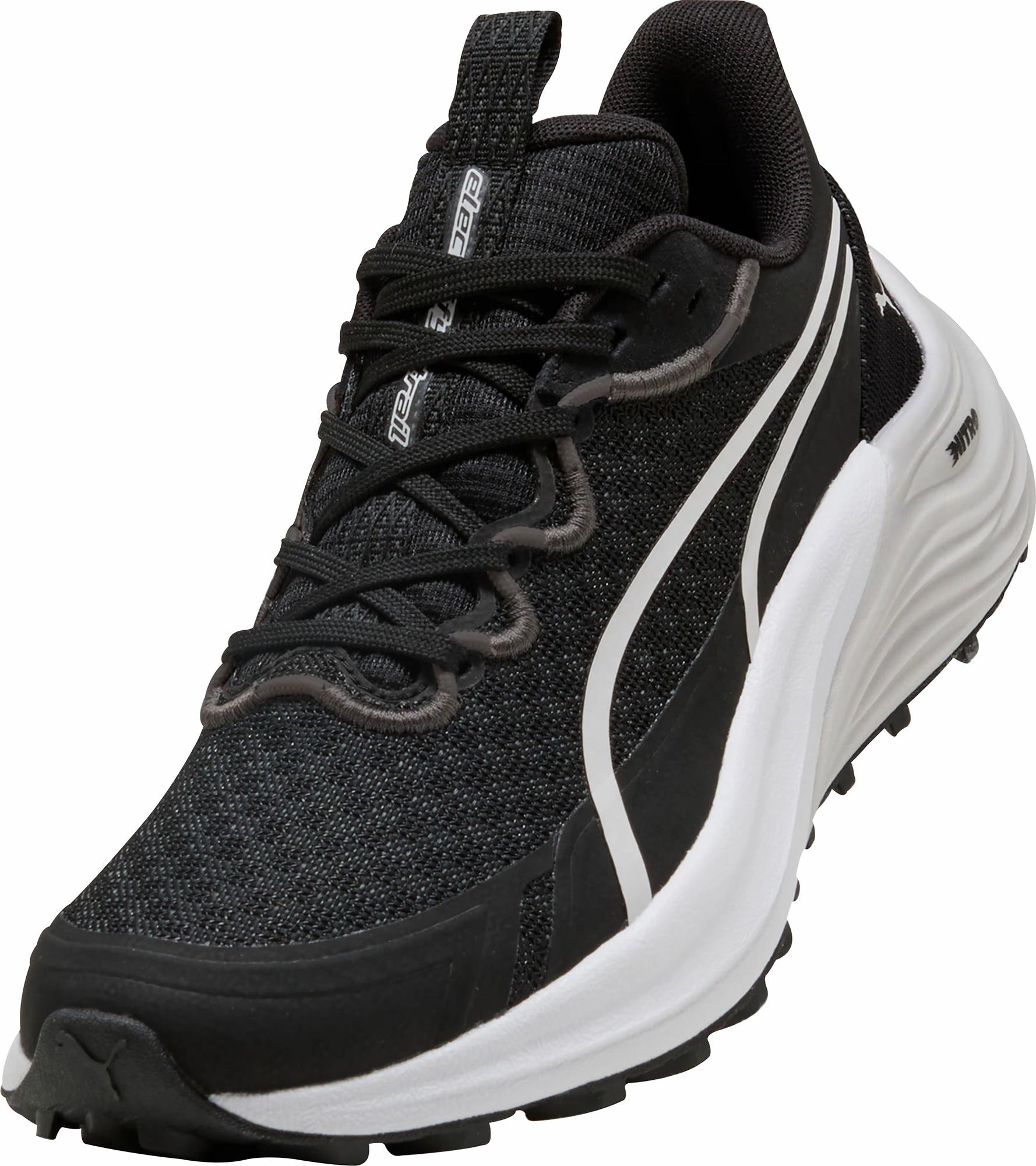 Puma Electrify Nitro 4 Womens Trail Running Shoes - Black Ankle Support Running Shoes