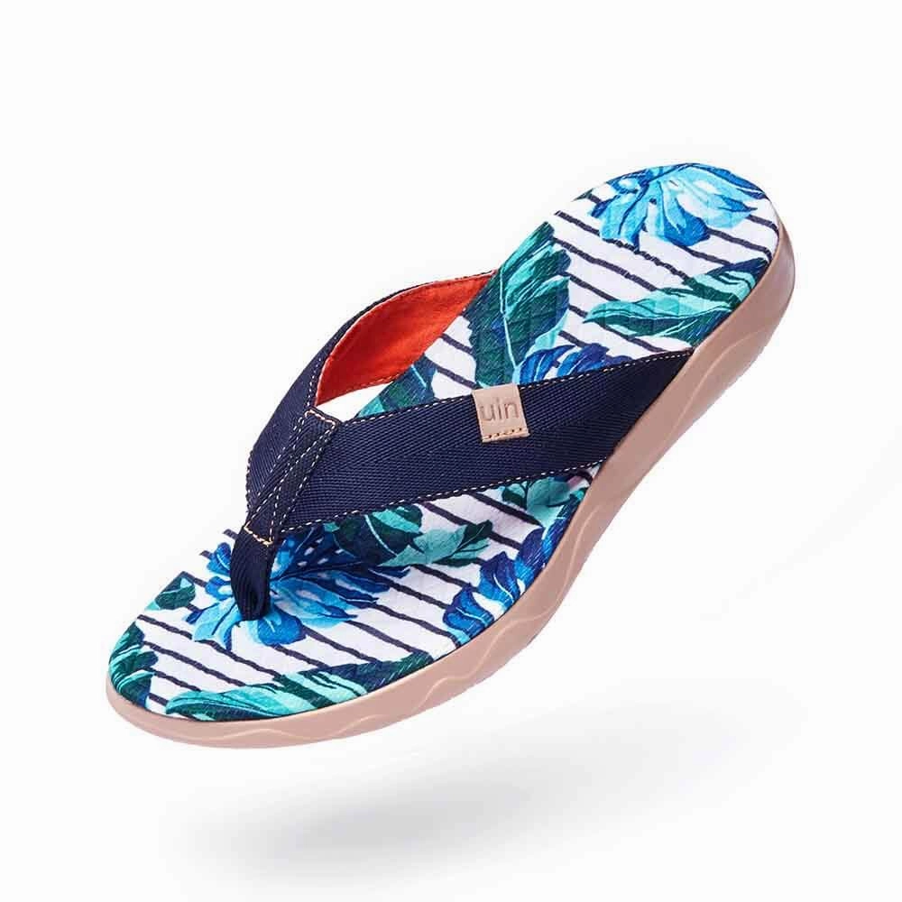 Jungle Men Majorca Flip Flops Corkscrew Wedge Sandals