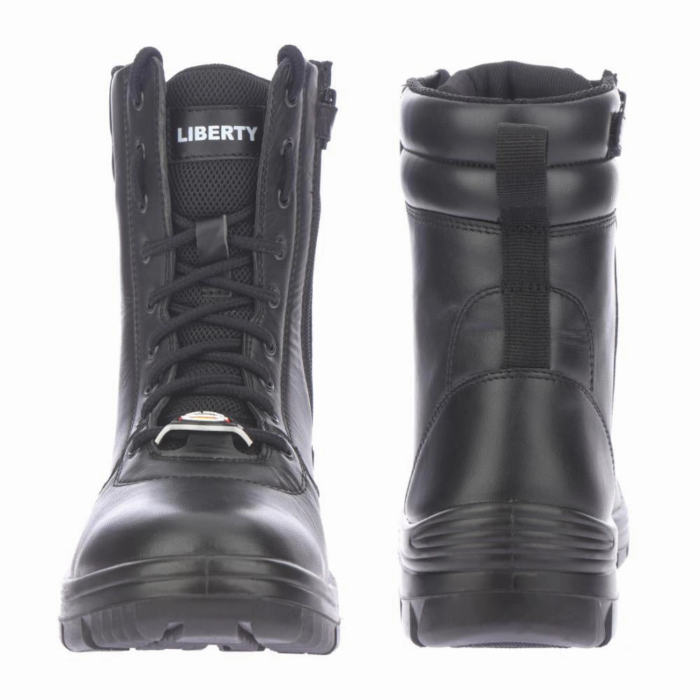 Warrior Genuine Leather Black Defence Jungle Boot for Men 3024-13_PLATOON By Liberty Scrunch Boots