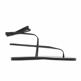 Sfendoni Black Moses Sandals